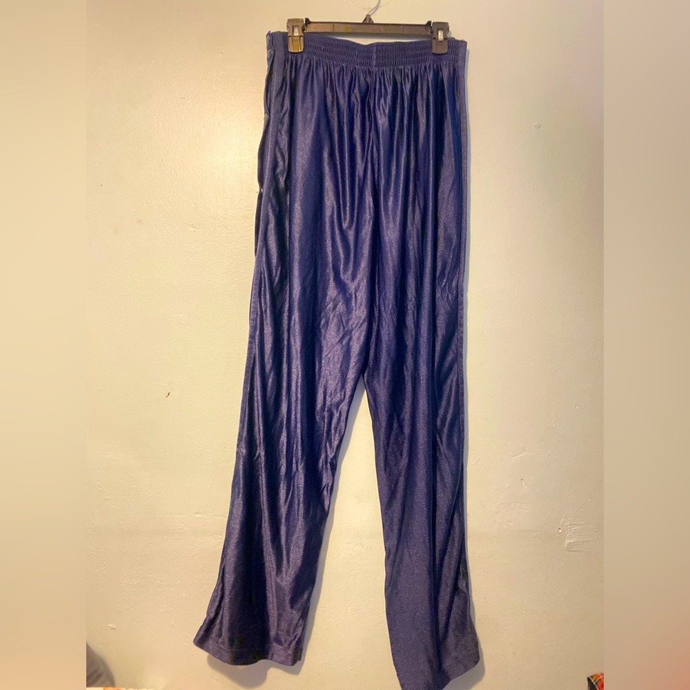 Men’s Eastbay Tearaway Pants Navy M Vtg 90s Y2K